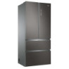 Haier FD 83 Serie 7 HB18FGSAAA frigo américain Pose libre 539 L E Argent, Titane