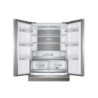 Haier FD 83 Serie 7 HB18FGSAAA frigo américain Pose libre 539 L E Argent, Titane