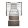 Haier FD 83 Serie 7 HB18FGSAAA frigo américain Pose libre 539 L E Argent, Titane