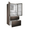 Haier FD 83 Serie 7 HB18FGSAAA frigo américain Pose libre 539 L E Argent, Titane
