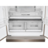 Haier FD 83 Serie 7 HB18FGSAAA frigo américain Pose libre 539 L E Argent, Titane