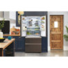 Haier FD 83 Serie 7 HB18FGSAAA frigo américain Pose libre 539 L E Argent, Titane