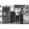 Haier Wine Bank 50 Serie 7 HWS77GDAU1 Refroidisseur de vin compresseur Pose libre Noir 77 bouteille(s)