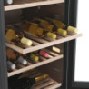 Haier Wine Bank 50 Serie 7 HWS77GDAU1 Refroidisseur de vin compresseur Pose libre Noir 77 bouteille(s)