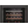 Haier Wine Bank 50 Serie 7 HWS77GDAU1 Refroidisseur de vin compresseur Pose libre Noir 77 bouteille(s)