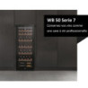 Haier Wine Bank 50 Serie 7 HWS77GDAU1 Refroidisseur de vin compresseur Pose libre Noir 77 bouteille(s)