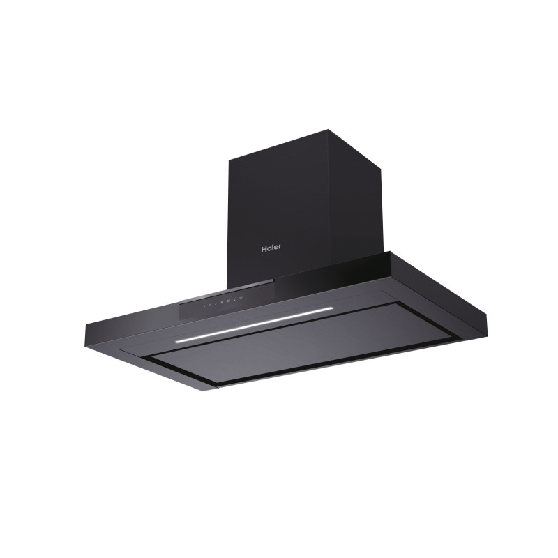 Haier I-Link HATS9DS46BWIFI Montée au mur Noir 571 m³/h