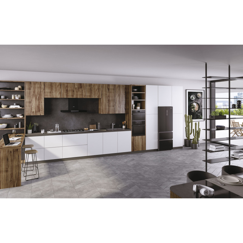 Haier I-Link HATS9DS46BWIFI Montée au mur Noir 571 m³/h