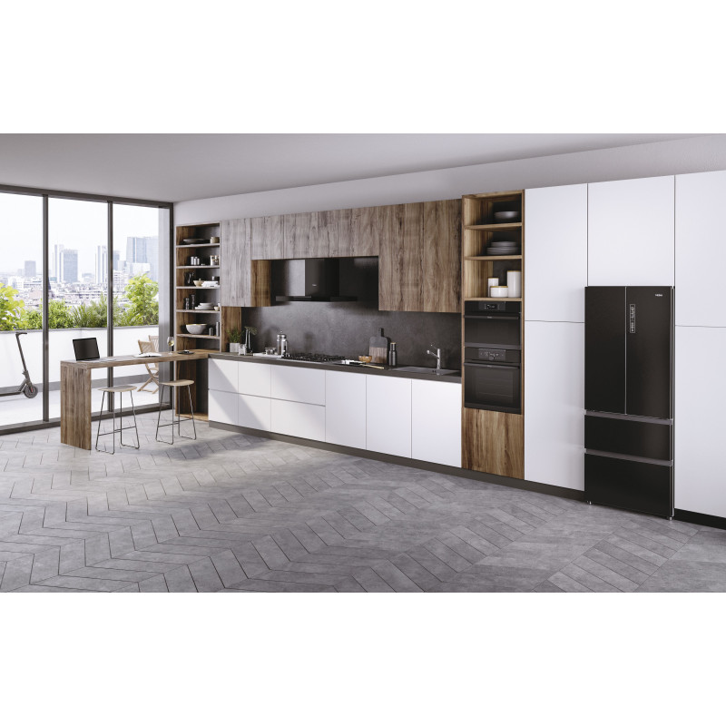 Haier I-Link HATS9DS46BWIFI Montée au mur Noir 571 m³/h