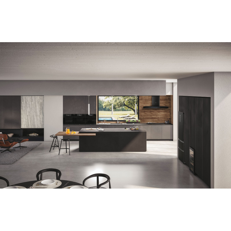 Haier I-Link HATS9DS46BWIFI Montée au mur Noir 571 m³/h