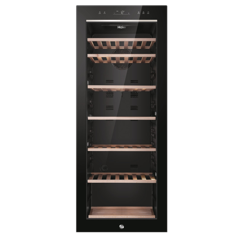 Haier Wine Bank 50 Serie 5 HWS84GA Refroidisseur de vin compresseur Pose libre Noir 84 bouteille(s)
