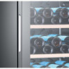 Haier Wine Bank 60 Serie 3 WS171GA Refroidisseur de vin compresseur Pose libre Noir 166 bouteille(s)