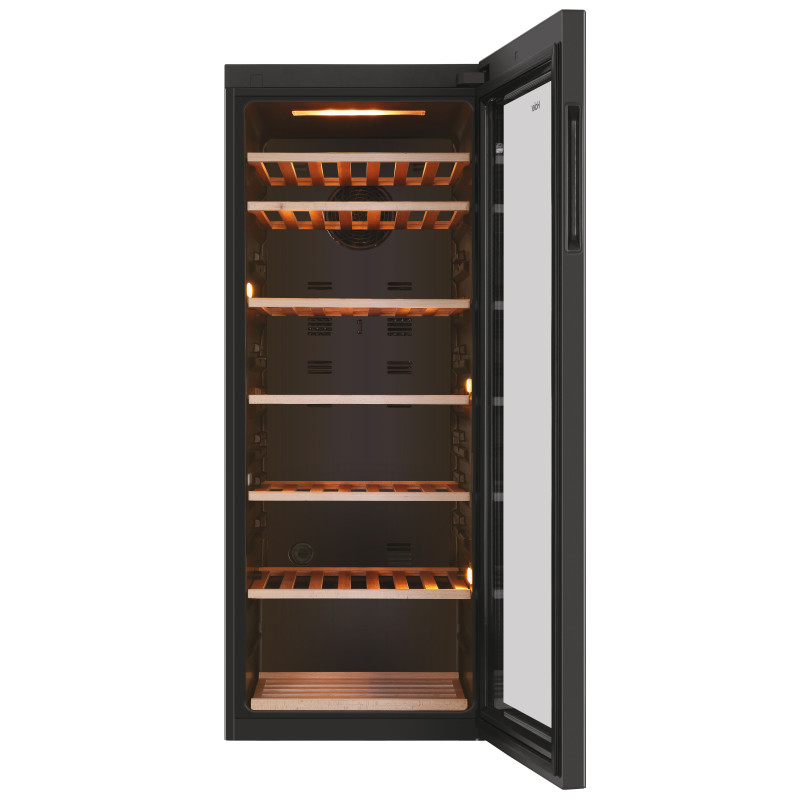 Haier Wine Bank 50 Serie 5 HWS84GA Refroidisseur de vin compresseur Pose libre Noir 84 bouteille(s)