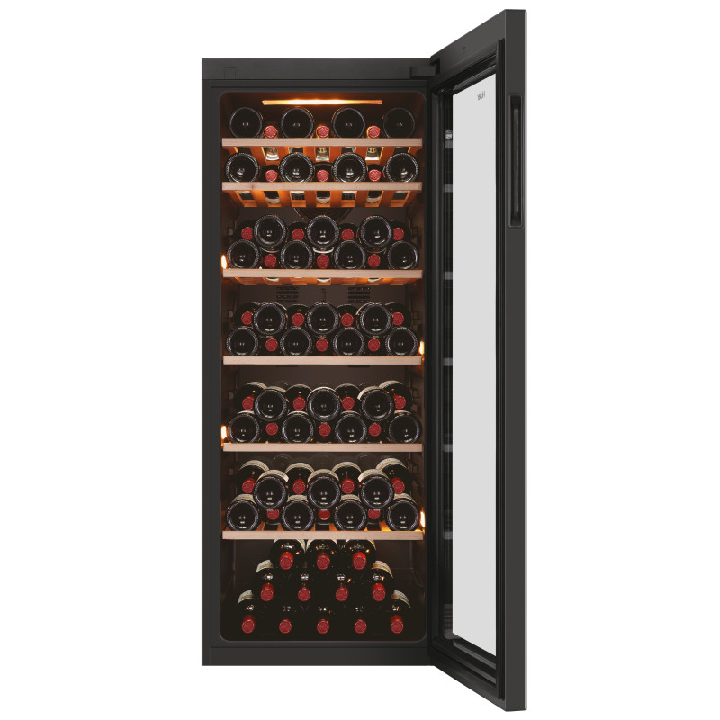 Haier Wine Bank 50 Serie 5 HWS84GA Refroidisseur de vin compresseur Pose libre Noir 84 bouteille(s)
