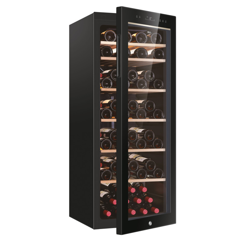 Haier Wine Bank 50 Serie 5 HWS84GA Refroidisseur de vin compresseur Pose libre Noir 84 bouteille(s)