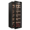 Haier Wine Bank 50 Serie 5 HWS84GA Refroidisseur de vin compresseur Pose libre Noir 84 bouteille(s)