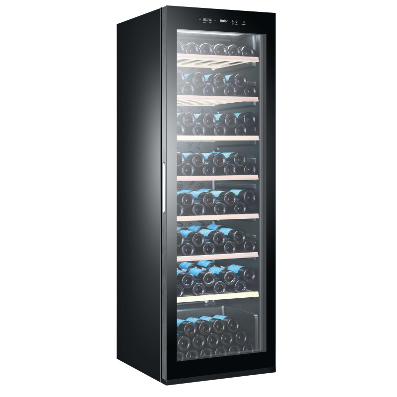 Haier Wine Bank 60 Serie 3 WS171GA Refroidisseur de vin compresseur Pose libre Noir 166 bouteille(s)