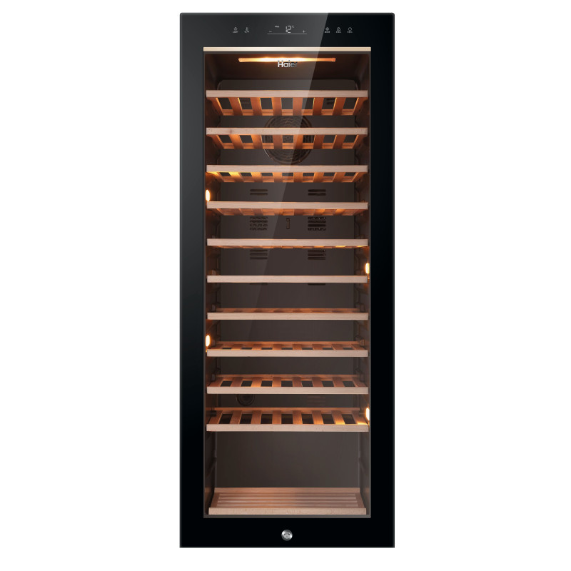 Haier Wine Bank 50 Serie 5 HWS84GA Refroidisseur de vin compresseur Pose libre Noir 84 bouteille(s)
