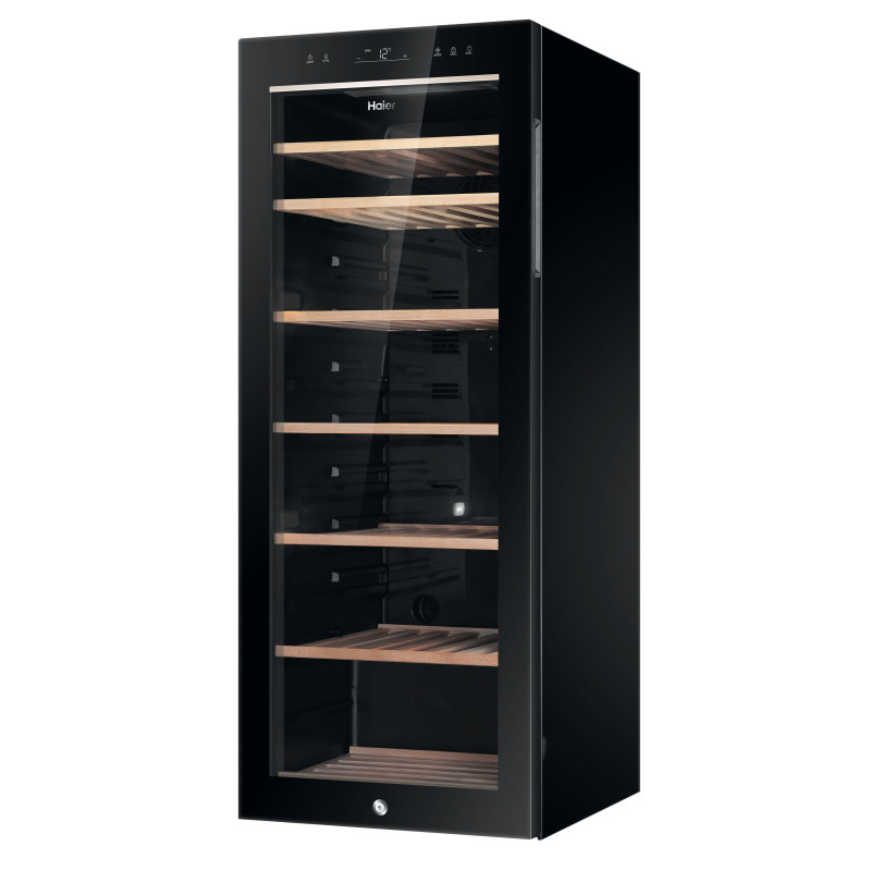 Haier Wine Bank 50 Serie 5 HWS84GA Refroidisseur de vin compresseur Pose libre Noir 84 bouteille(s)