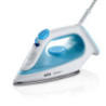 Braun TexStyle 1 SI1050BL Fer à vapeur Semelle en céramique 2000 W Bleu, Blanc