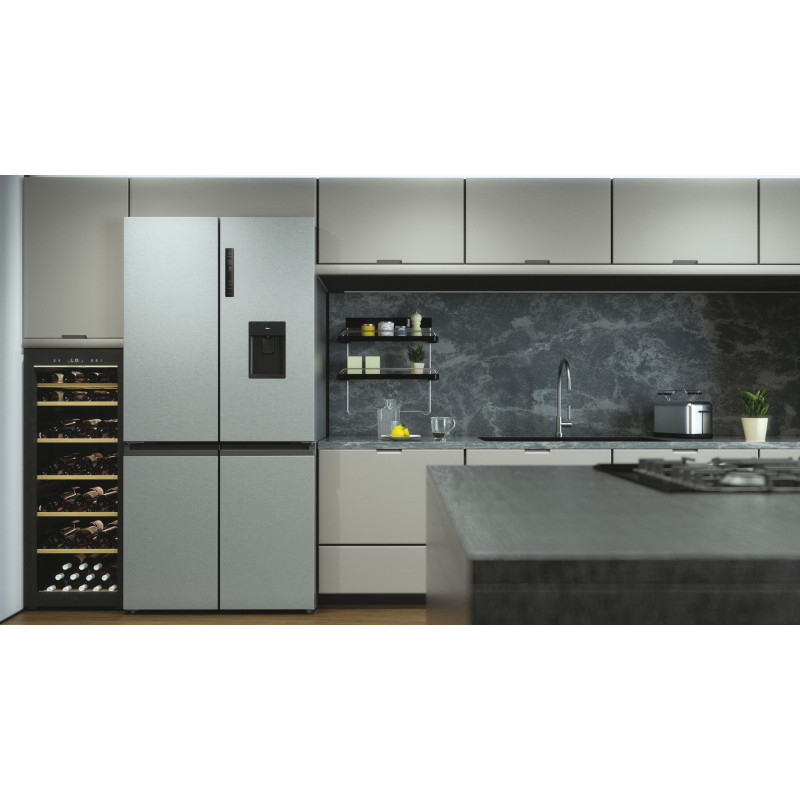 Haier Wine Bank 50 Serie 5 HWS84GA Refroidisseur de vin compresseur Pose libre Noir 84 bouteille(s)