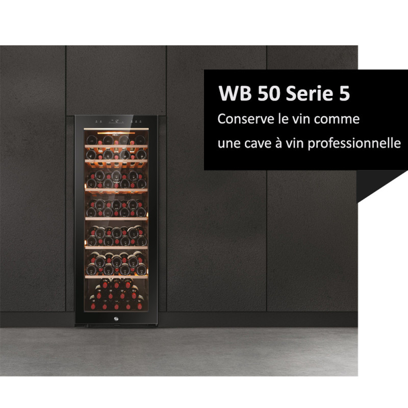 Haier Wine Bank 50 Serie 5 HWS84GA Refroidisseur de vin compresseur Pose libre Noir 84 bouteille(s)