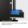 Haier Wine Bank 50 Serie 5 HWS84GA Refroidisseur de vin compresseur Pose libre Noir 84 bouteille(s)
