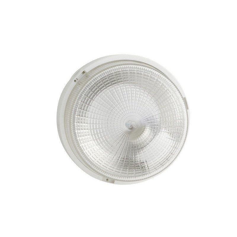 Hublot E27 sans ampoule rond, 15 W blanc