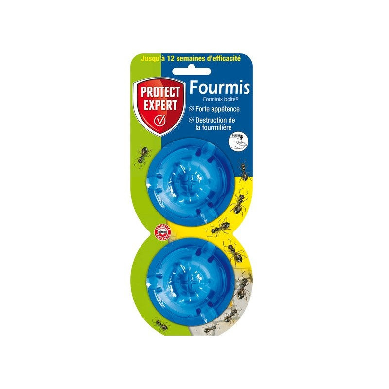 Piège Antifourmis Protect, 2 Boites