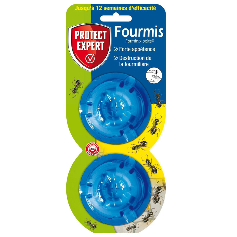 Piège Antifourmis Protect, 2 Boites