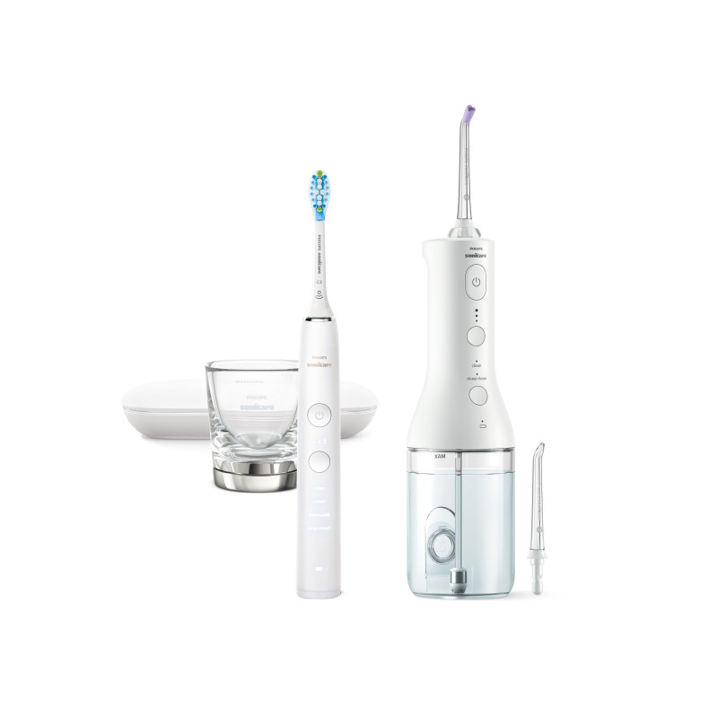 Philips HX3886/41 brosse à dents électrique Adulte Brosse à dents à ultrasons Blanc