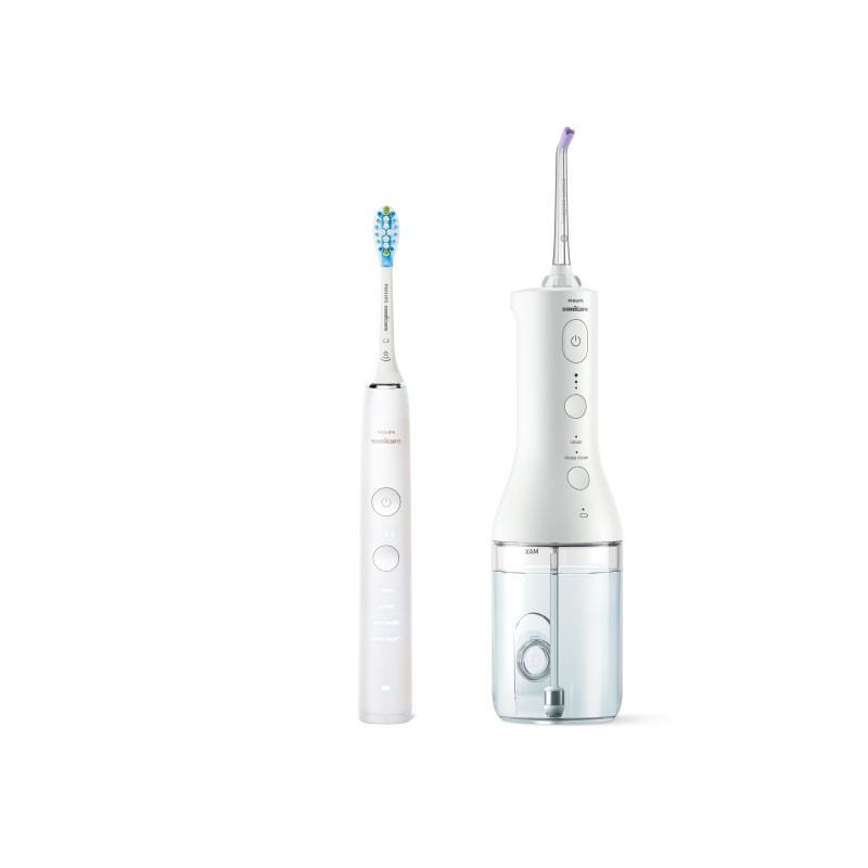 Philips HX3886/41 brosse à dents électrique Adulte Brosse à dents à ultrasons Blanc