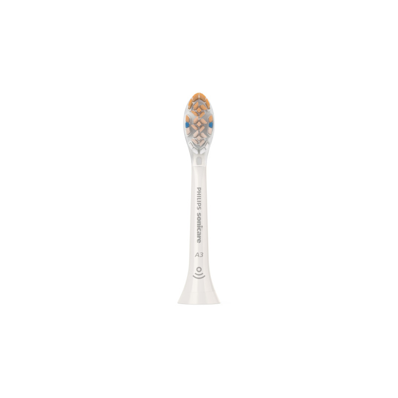 Philips A3 Premium Tout-en-un HX9094/10 Lot de 4 + blanc + têtes de brosse soniques