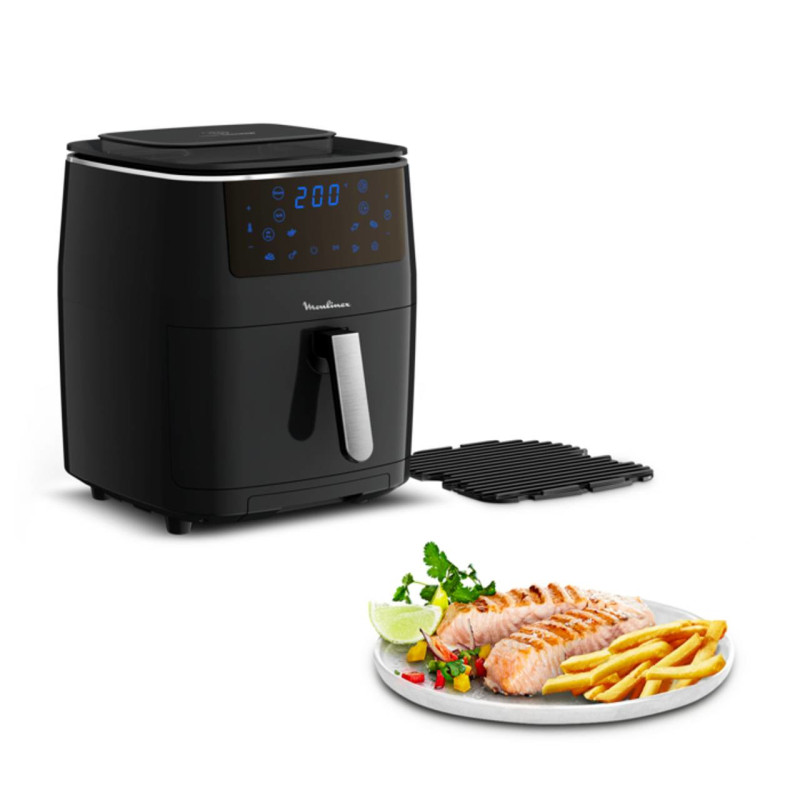 Moulinex AL201810 friteuse Unique 6,9 L Friteuse d’air chaud Noir
