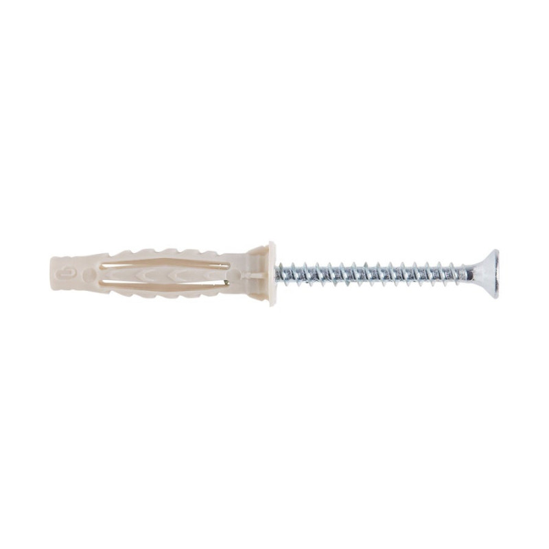 Lot De 25 Chevilles Et Vis À Expansion Standers, Diam.5 Mm X L.30 Mm