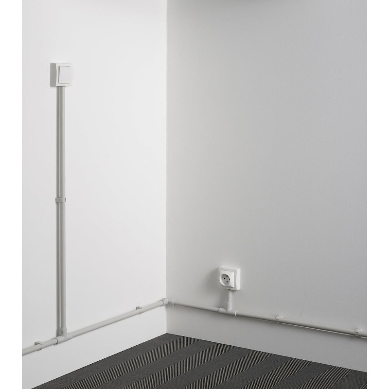 Prise avec terre saillie ASL, LEGRAND, blanc