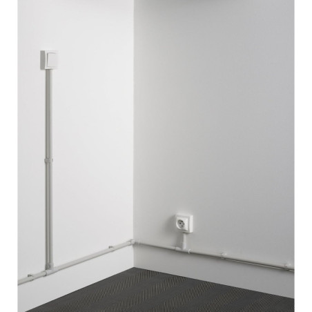 Prise avec terre saillie ASL, LEGRAND, blanc