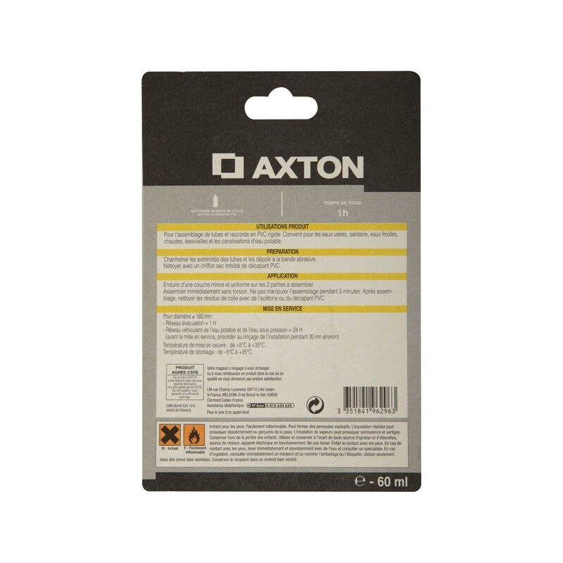 Colle en tube en pvc, 60 ml