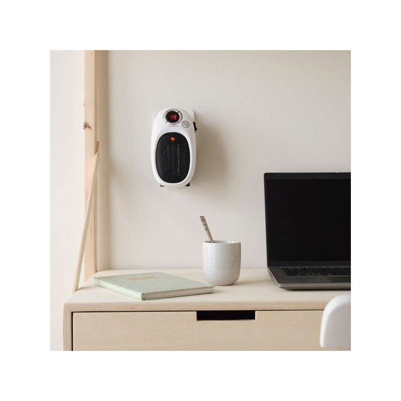 Soufflant ceramique mobile electrique Pluggy. EQUATION. 500 W