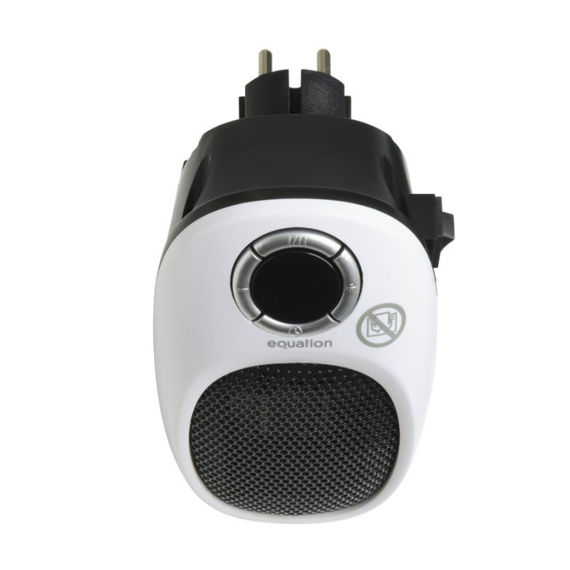 Soufflant ceramique mobile electrique Pluggy. EQUATION. 500 W
