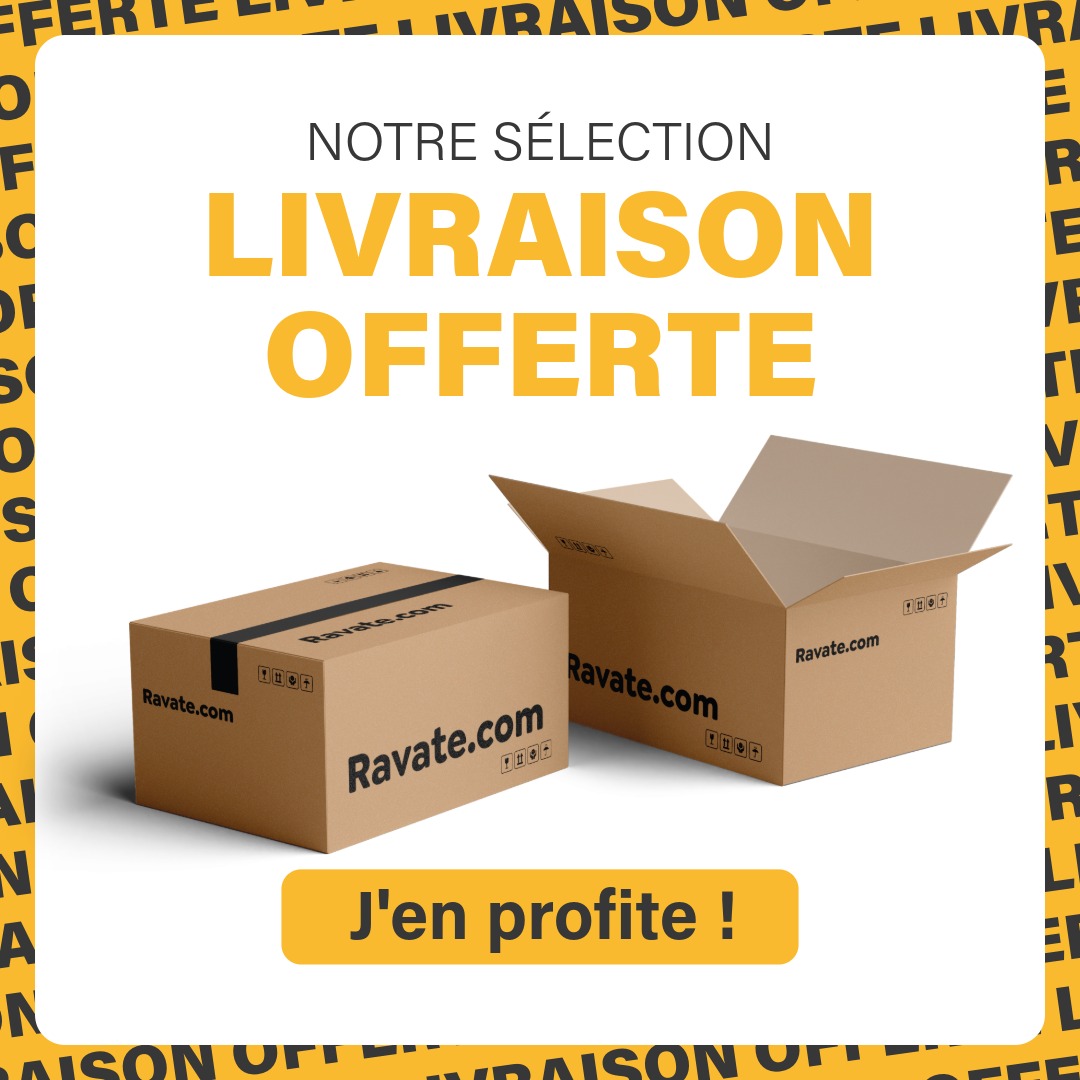 Image : Notre sélection de produits en livraison offerte | Ravate.com