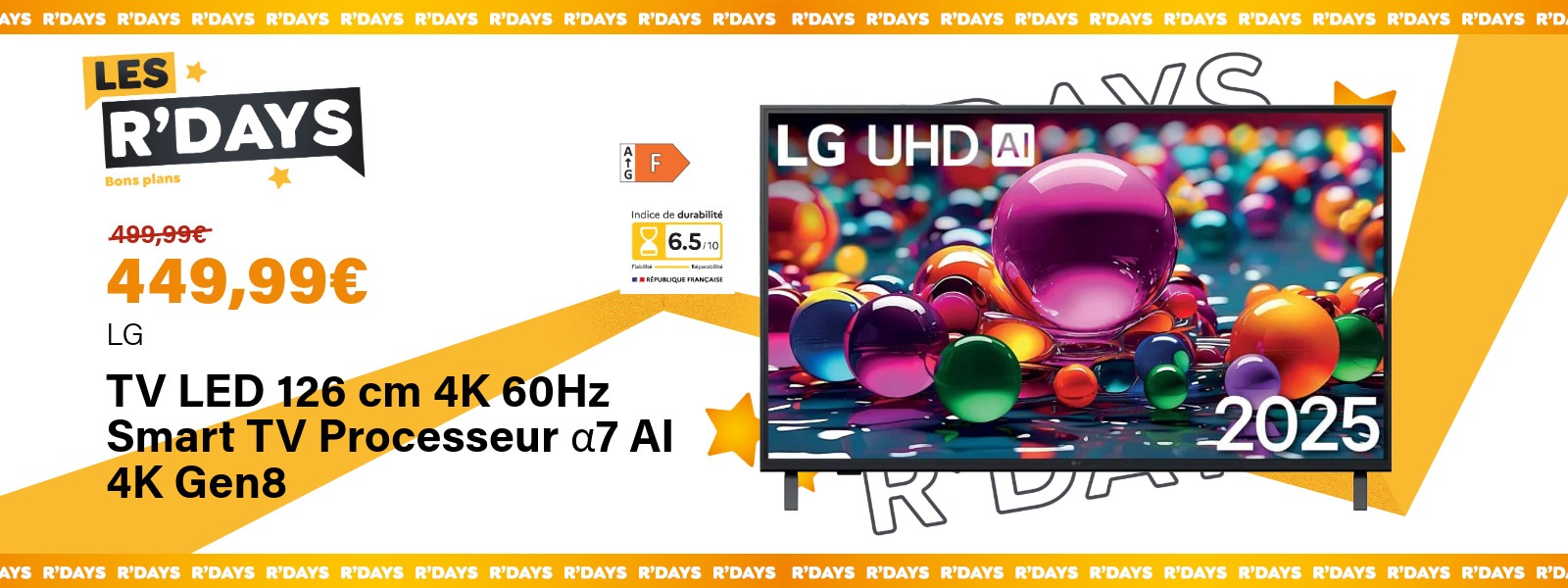 Image : TV LED 126 cm 4K 60Hz Smart TV - LG | Ravate.com
