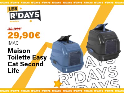 Image : Maison Toilette Easy Cat Second Life IMAC | Ravate.com