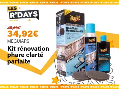 Kit rénovation phare clarté parfaite - MEGUIARS | Ravate.com Image : Kit rénovation phare clarté parfaite - MEGUIARS | Ravate.com