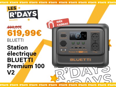 Image : Station électrique Bluetti Premium 100 V2 | Ravate.com