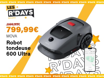 Robot tondeuse 600 Ultra - Mova | Ravate.com Image : Robot tondeuse 600 Ultra - Mova | Ravate.com
