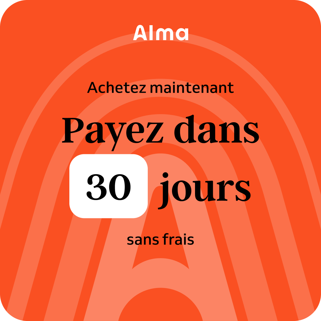Image : Paiement différé à 30j - Alma | Ravate.com
