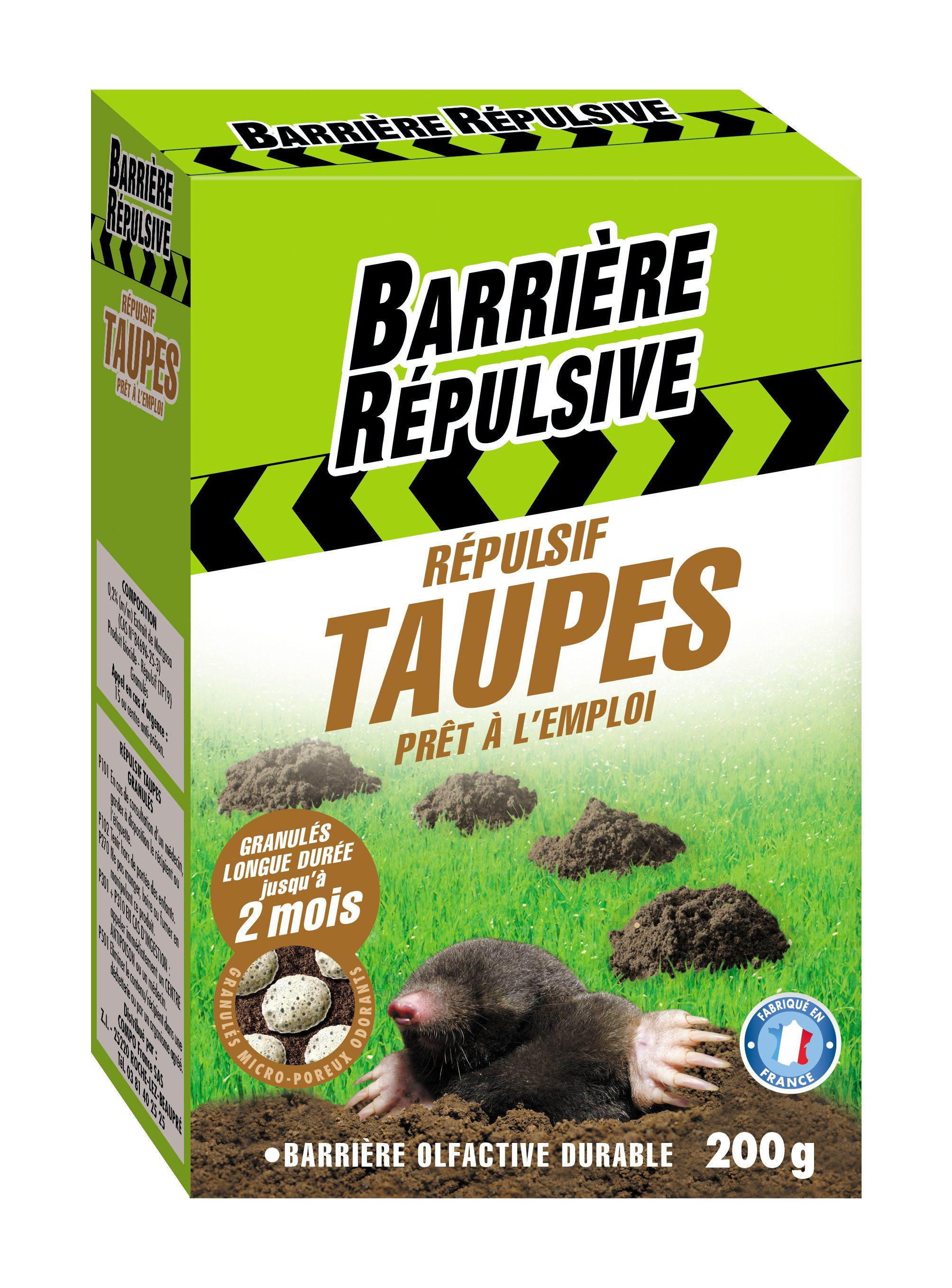 REPULSIF TAUPES 200G