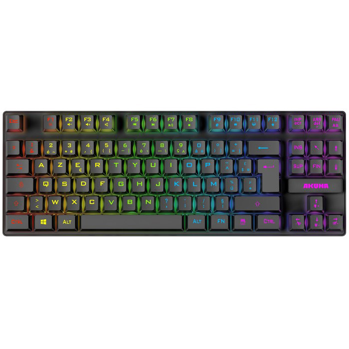 AKUMA - Clavier Gaming Azerty SHÔNEN T02 avec pavé numérique- Claviers