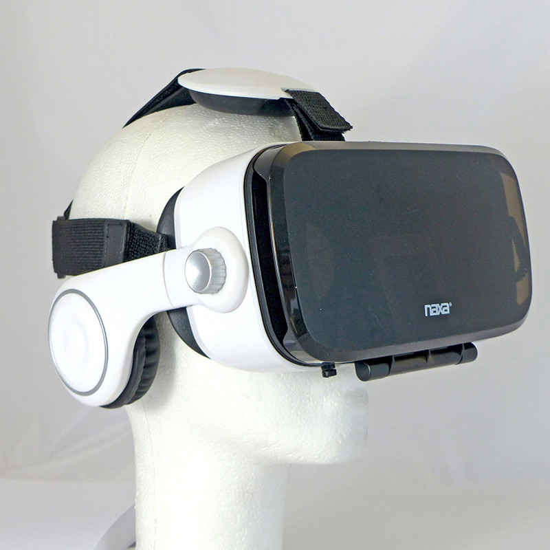 Lunettes de réalité virtuelle 3D avec casque intégré et manette